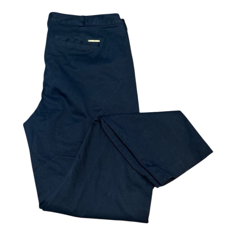 Michael Kors Women’s 12 Navy Blue Chino Style Business Casual Pants